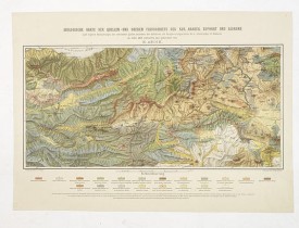 ABICH, H. - Geologische Karte der Quellen-und Oberen Flussgebiete des Kur, Araxes, Euphrat und Djorokh