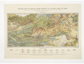 ABICH, H. - Geologische Karte der Quellen-und Oberen Flussgebiete des Kur, Araxes, Euphrat und Djorokh