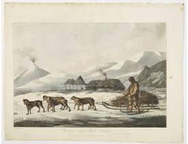 WEBBER, J. -  The narta, or Sledge for burdens in Kamtschatka.