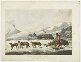 WEBBER, J. -  The narta, or Sledge for burdens in Kamtschatka.