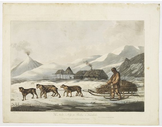 WEBBER, J. - The narta, or Sledge for burdens in Kamtschatka. WEBBER, J. - The narta, or Sledge for burdens in Kamtschatka.