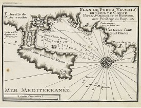 MICHELOT, H. / BREMOND, L. -  Plan de Porto Vecchio, en l'Isle de Corse.