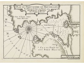 MICHELOT, H. / BREMOND, L. -  Plan du Port Vendre en Roussillon. . .