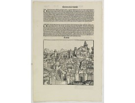 SCHEDEL, H. -  Quinta etas mundi / Tolosa (Toulouse).