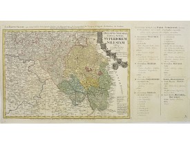 HOMANN Héritiers. -  Ducatus Silesiae Tabula Altera Superiorem Silesiam exhibens ex mappa Hasiana majore desumpta et excusa per Homannianos HeredesNorimb. Anno 1746.