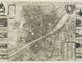 DE WIT, F / VAN DER AA, P. -  Florentia Pulcherrima et Ruriae Civitas.