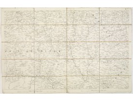 UNKNOWN -  [No title, showing Minsk, Sloutsk, Mozouir, Ghorodnia, Starodoub, Klimovitschi,. . .]