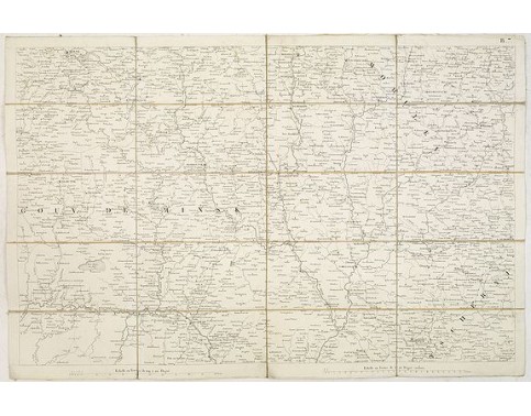 UNKNOWN -  [No title, showing Minsk, Sloutsk, Mozouir, Ghorodnia, Starodoub, Klimovitschi,. . .]