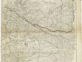 DE FER, N. -  Carte particuliere d'une grande partie des estats situez sur le haut rhein et sur les rivieres qui si déchargent comme sont L'Alsace, la Souabe et la Lorraine,&c. . .