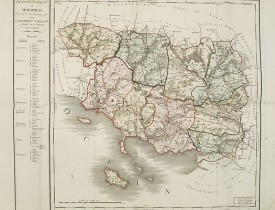 CHANLAIRE, P-G. -  Département du Morbihan decreté le 30 janvier 1790. . .