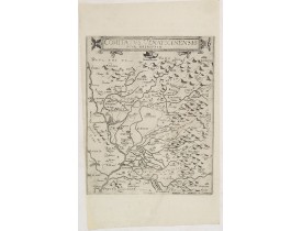 DE JODE, C. -  Comitatus Venayscinensis Nova Discriptio. DE JODE, C. -  Comitatus Venayscinensis Nova Discriptio.