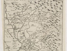 DE JODE, C. -  Comitatus Venayscinensis Nova Discriptio.