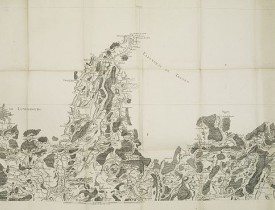 CASSINI DE THURY, César-François. -  [Luxembourg] N° 175. F.le 69.