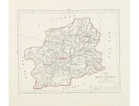 FAURIE, Mgr. -  Carte du Kouy-Tchéou.