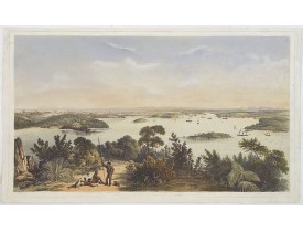 ANGAS, G.F. -  (The City And Harbour Of Sydney From Near Vaucluse.) ANGAS, G.F. -  (The City And Harbour Of Sydney From Near Vaucluse.)