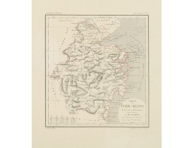 GUIERRY, Mgr. -  Carte du Tche-Kiang. [ Zhejiang province ]