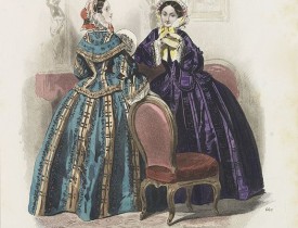 LES MODES PARISIENNES -  Paris fashion plate. (662)