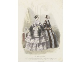 LES MODES PARISIENNES -  Paris fashion plate. (656) LES MODES PARISIENNES -  Paris fashion plate. (656)