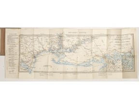 WYLD, J. - Military map of the countries between Odessa & Perekop with the stations of the Russian forces. WYLD, J. - Military map of the countries between Odessa & Perekop with the stations of the Russian forces.