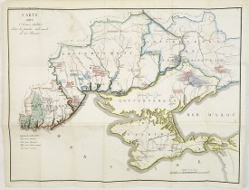 MALTE-BRUN. -  Carte des Colonies établies dans la partie Sud-Ouest de la Russie.