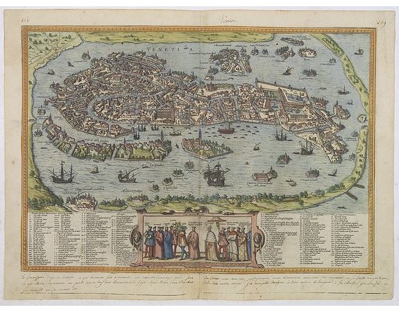 BRAUN, G./ HOGENBERG, F. - Venetia. (Venice) BRAUN, G./ HOGENBERG, F. - Venetia. (Venice)