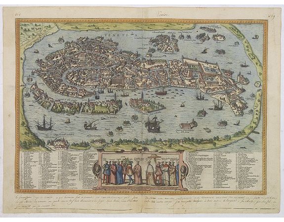 BRAUN, G./ HOGENBERG, F. -  Venetia. (Venice)