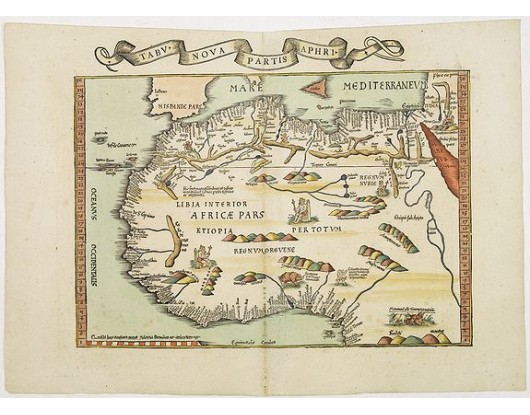 PTOLEMY, C. - Tabu nova partis Aphri. PTOLEMY, C. - Tabu nova partis Aphri.