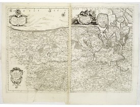 CORONELLI, V.M. -  Flandra parte occidentale: dedicata all'illustrissimo et eccelententissimo S. Giorgio Cocco, senatore meritissimo. . . [together with] Zelanda e Parte Orientale della Flandra. . . .