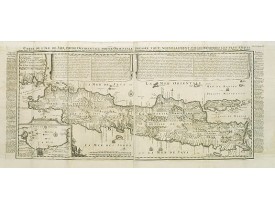 CHATELAIN, H. -  Carte de l'Ile de Java. CHATELAIN, H. -  Carte de l'Ile de Java.