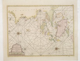 VAN KEULEN, G. -  Paskaart van de Eijlanden Cheuxan Lowang en alle deselfs onderhoorige Eylande. . .