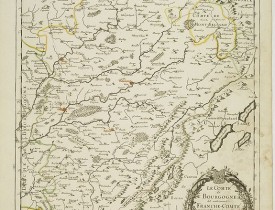 DU VAL, P. -  Le Comte de Bourgogne dit autrement Franche-Comte . . .