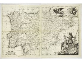 CORONELLI, V.M. -  Parte Orientale della Spagna. . . CORONELLI, V.M. -  Parte Orientale della Spagna. . .