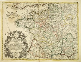 PETRINI, P. -  Il regno di Francia con li Paesi di conquista, diviso in gouvernidi Provincia  . . .