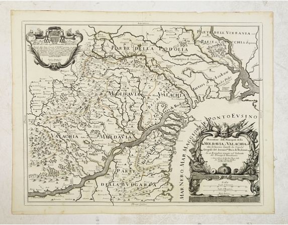 ROSSI, G.G. - Descritione delli principati della Moldavia e Valachia / tolta da Giacomo Cantelli da Vignola. ROSSI, G.G. - Descritione delli principati della Moldavia e Valachia / tolta da Giacomo Cantelli da Vignola.
