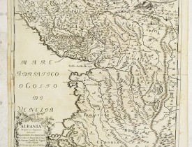 ROSSI, G.G. -  ALBANIA Propria ouero Superiore detta anche MACEDONIA OCCIDENTALE. . .