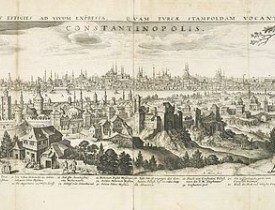 MERIAN, M. -  Constantinopolitanae urbis effigies ad vivum expressa, quam Turcae Stampoldam vocant. A° MDCXXXV.