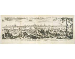 MERIAN, M. - Constantinopolitanae urbis effigies ad vivum expressa, quam Turcae Stampoldam vocant. A° MDCXXXV. MERIAN, M. - Constantinopolitanae urbis effigies ad vivum expressa, quam Turcae Stampoldam vocant. A° MDCXXXV.