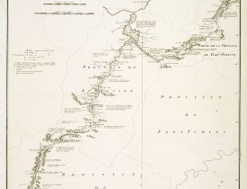 TARDIEU, J.B.P. / STAUNTON, G.L. -  Carte de la route que l'ambassade Anglaise a suivie en allent de Hang-Tchoo-Foo a Quang-Tchoo-Foo. . .