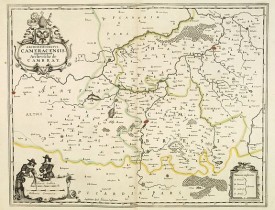 JANSSONIUS, J. -  Archiepiscopatus Cameracensis. Archeveché de Cambray.