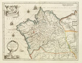 JANSSONIUS, J. / HONDIUS, H. -  Gallaecia Regnum.