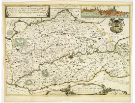 TAVERNIER, M. -  Carte du Diocèse d'Alby. TAVERNIER, M. -  Carte du Diocèse d'Alby.