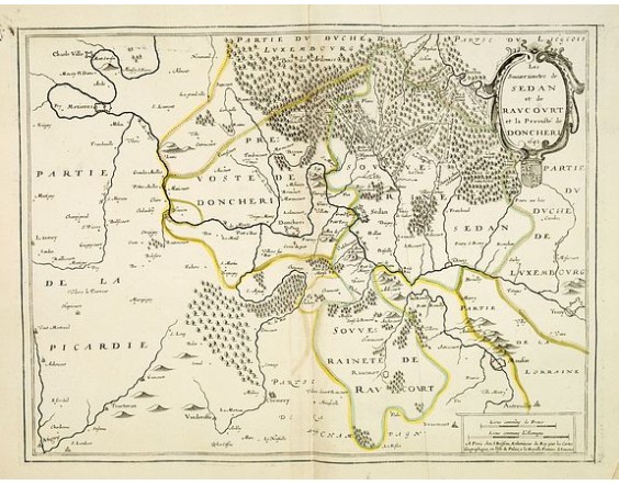 BOISSEAU, I. - Les Souverainetez de Sedan et de Raucourt et la Provosté de Doncheri 1642. BOISSEAU, I. - Les Souverainetez de Sedan et de Raucourt et la Provosté de Doncheri 1642.