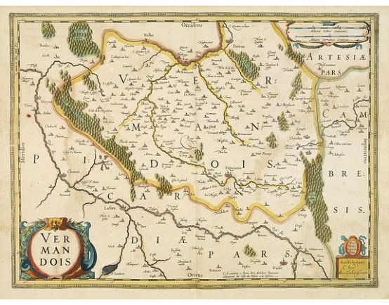 JANSSONIUS, J. / TAVERNIER, M. - Vermandois. JANSSONIUS, J. / TAVERNIER, M. - Vermandois.