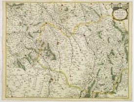 BLAEU, W. -  Dioecese de RHEIMS, et Pais de RETHEL. Par Jean Jubrien Chalonnois.