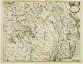 BLAEU, W. -  Dioecese de RHEIMS, et Pais de RETHEL. Par Jean Jubrien Chalonnois.