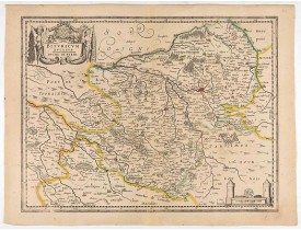 BLAEU, W. -  Bituricum Ducatus. Duche de Berri.