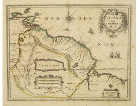 HONDIUS, H. -  Guiana sive Amazonum Regio.