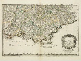 SANSON, N. / MARIETTE, P. -  Comté, et Gouvernement de Provence. . .