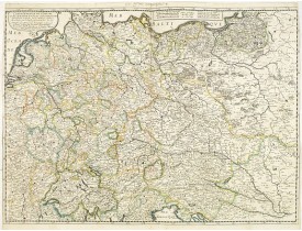 SANSON, N. / MARIETTE, P. -  Carte generale de L'Empire d'Allemagne et pays circonvoisins. . . SANSON, N. / MARIETTE, P. -  Carte generale de L'Empire d'Allemagne et pays circonvoisins. . .