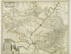 HONDIUS, H. -  Novissima Arragoniae regni tabula. . .